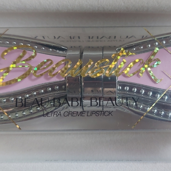 NEW IN BOX Bow Case Lipstick Pink Ultra Creme BeauStick - Picture 2 of 6